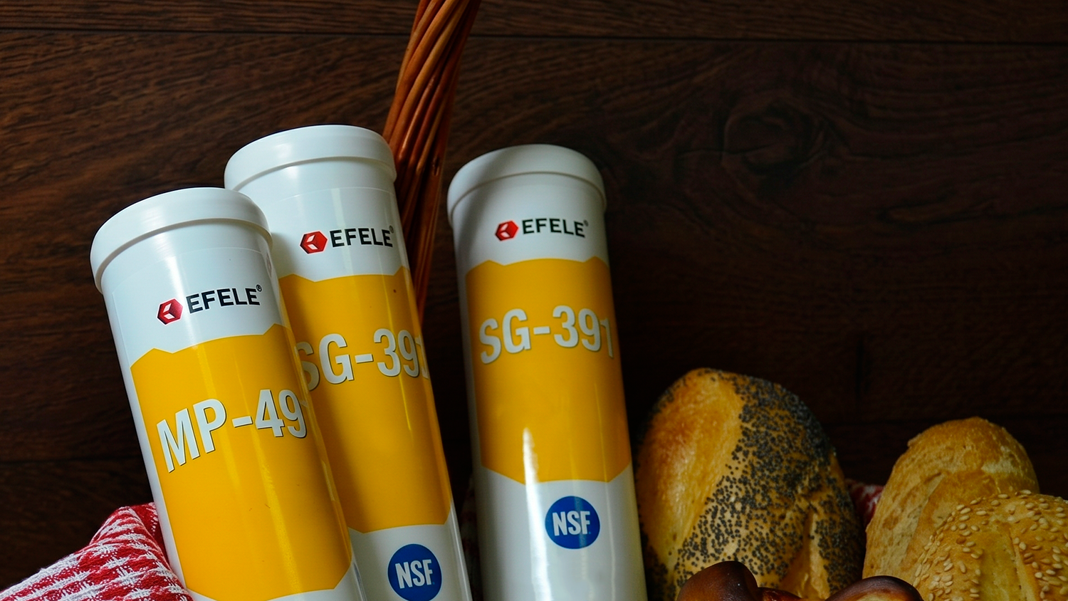 Пищевые смазки EFELE с допуском NSF Пищевые смазки EFELE с допуском NSF